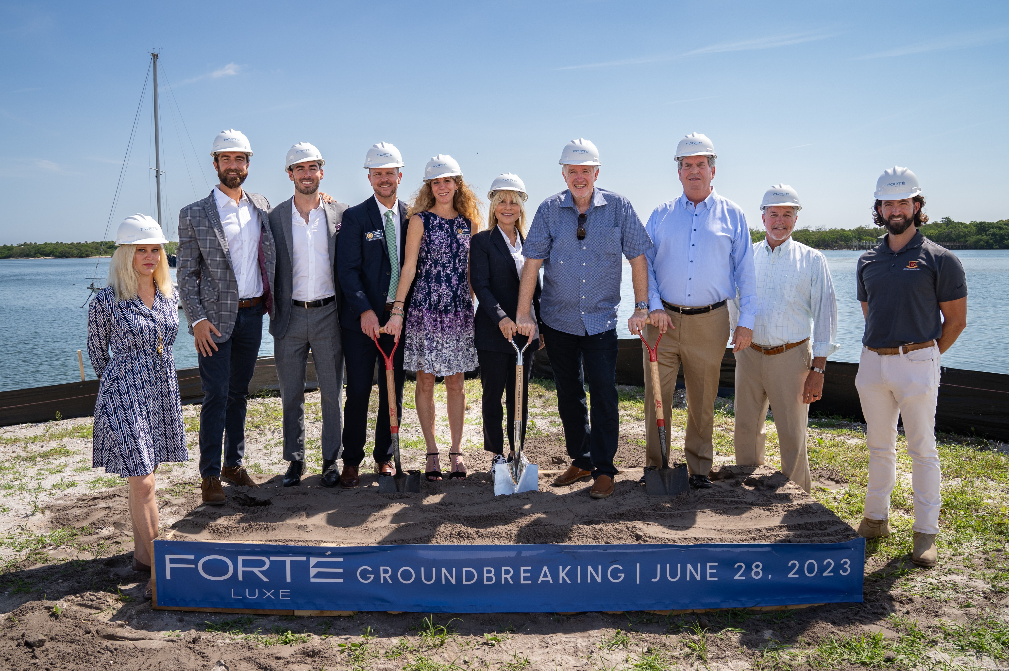 Forté Development Breaks Ground at Luxury Waterfront Community was posted to the gallery